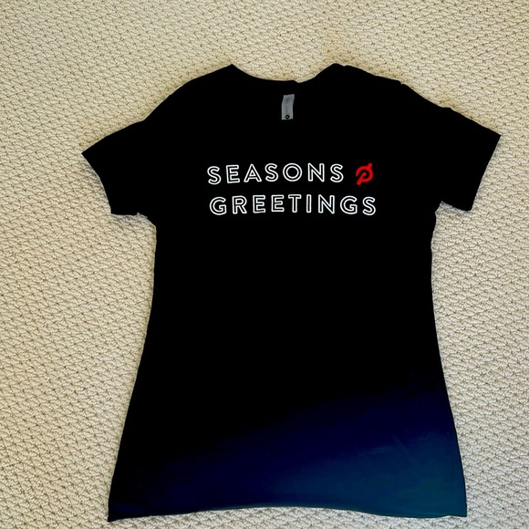 Peloton Tops - Rare! NWOT Peloton holiday t-shirt, women’s size Small